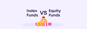 index funds vs equity funds india