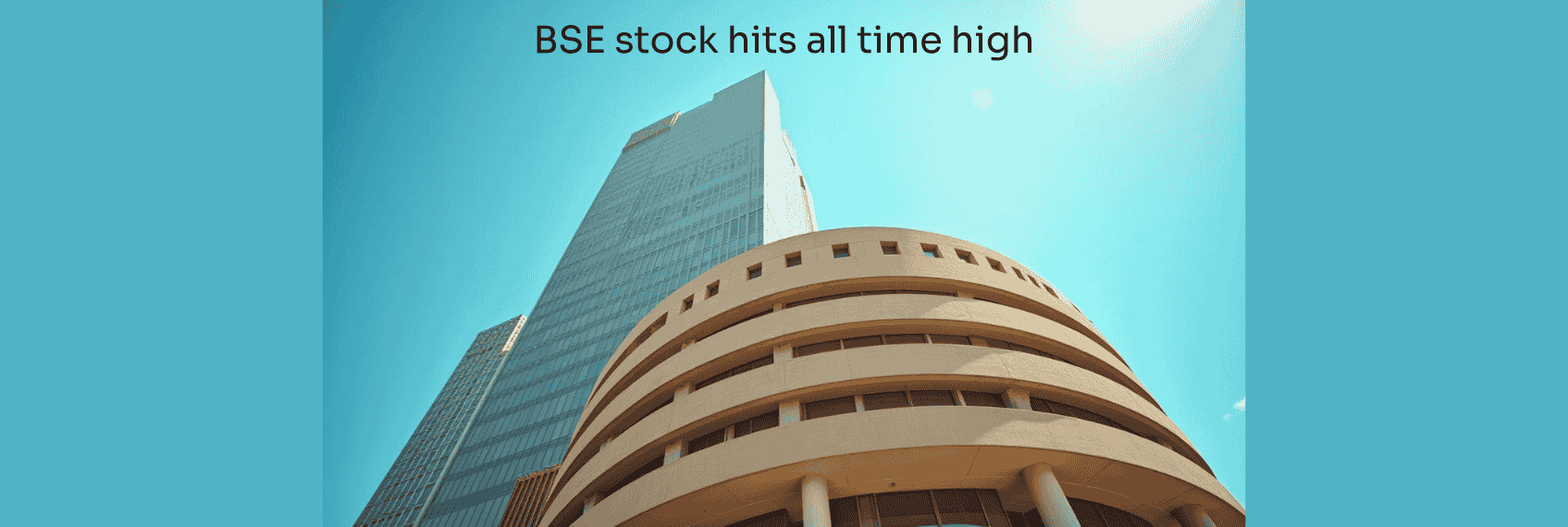 BSE stock hits all time high