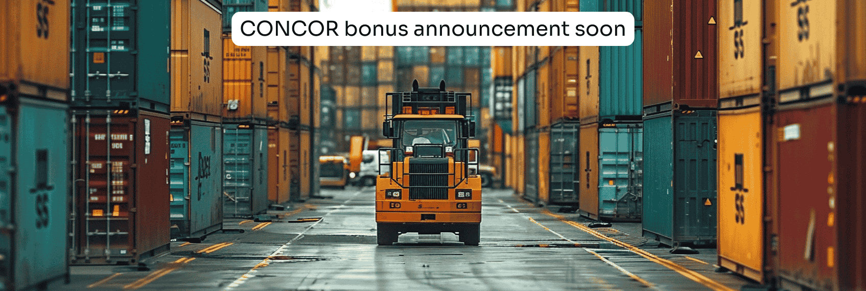 CONCOR Bonus Announcement Soon