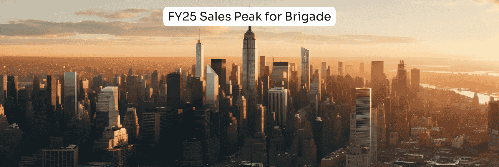 FY25 Sales Peak for Brigade