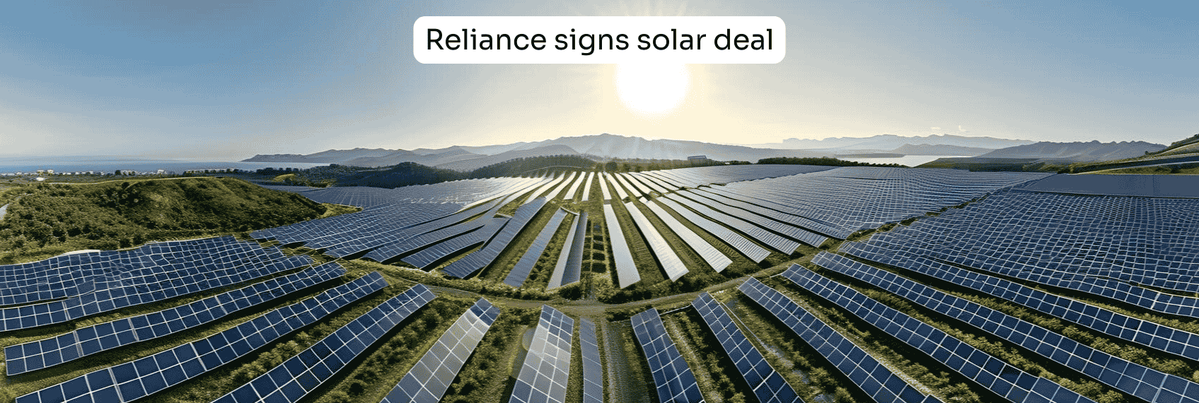 Reliance signs solar deal