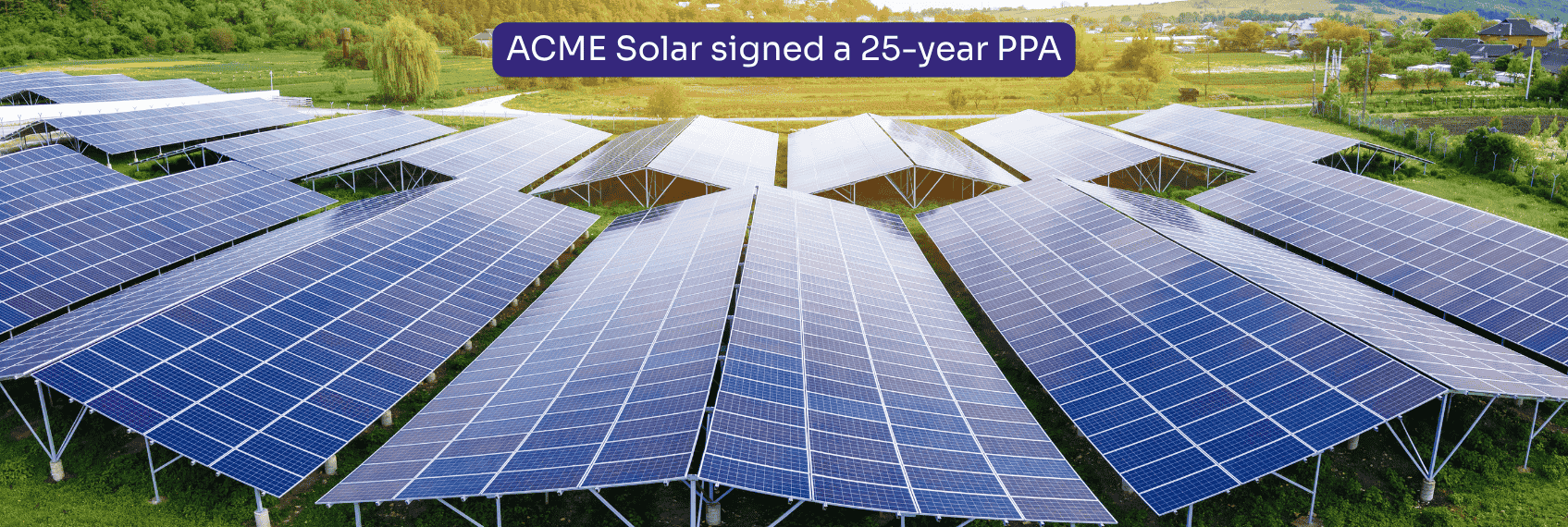 ACME Solar signed a 25-year PPA