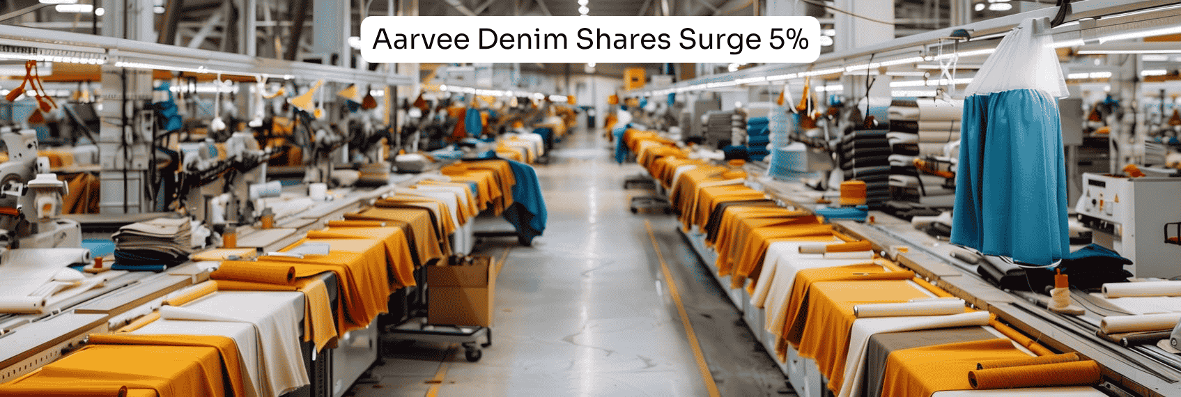 Aarvee Denim Shares Surge 5%
