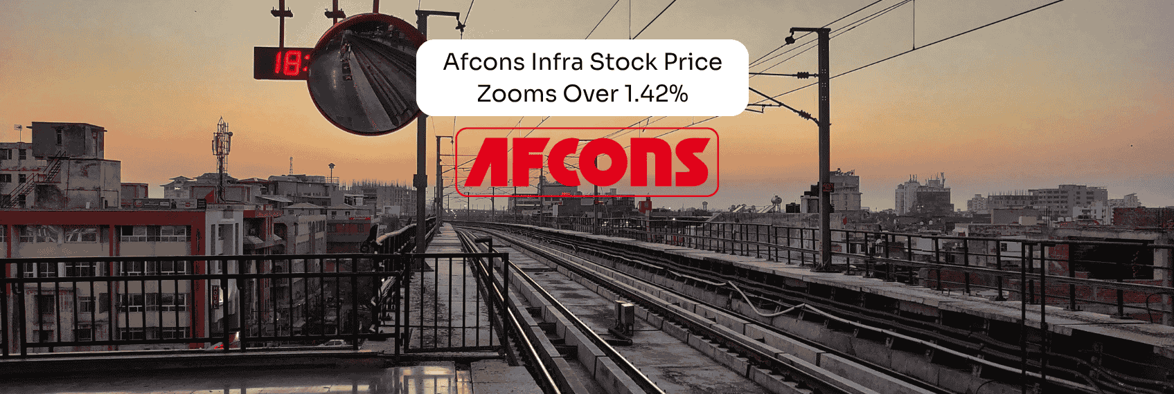 Afcons Infra Share Price Zooms Over 1.42%