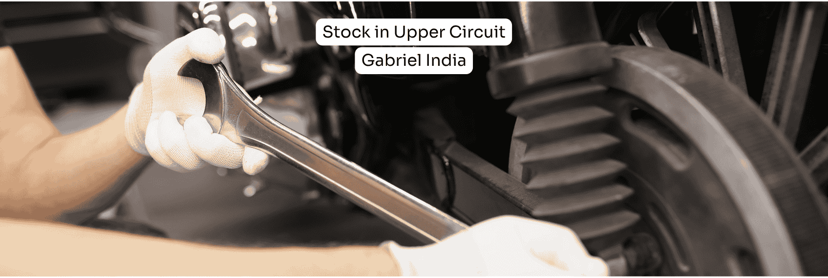 Stock in Upper Circuit Gabriel India