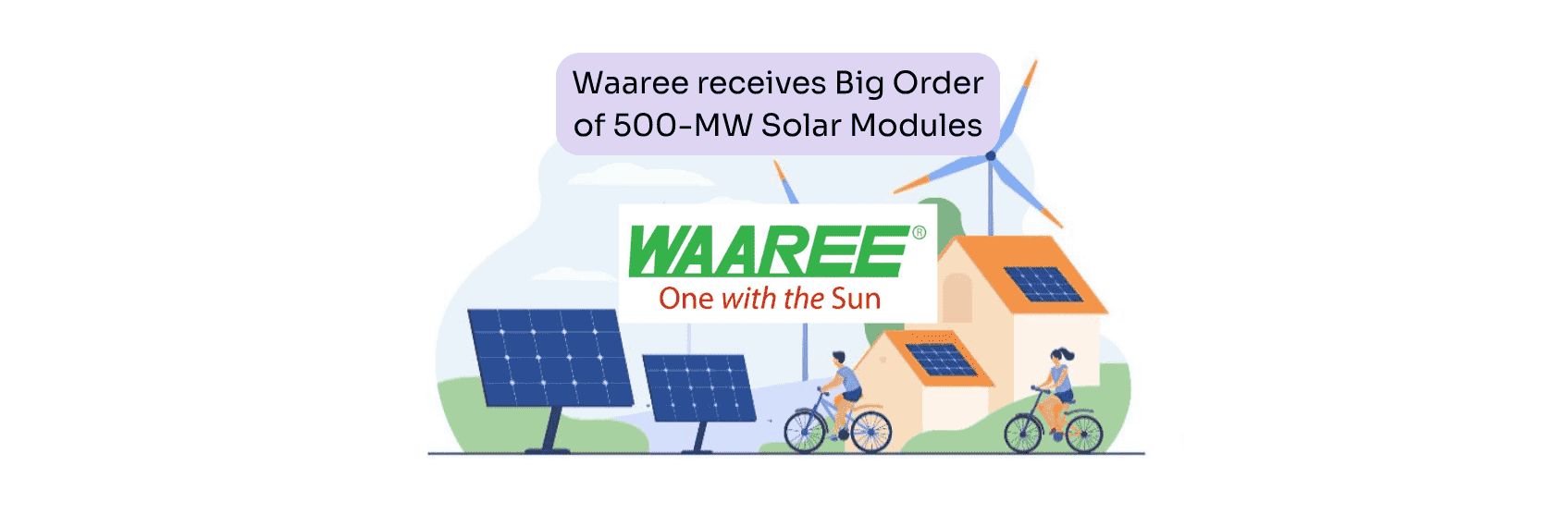 Waaree receives Big Order of 500-MW Solar Modules