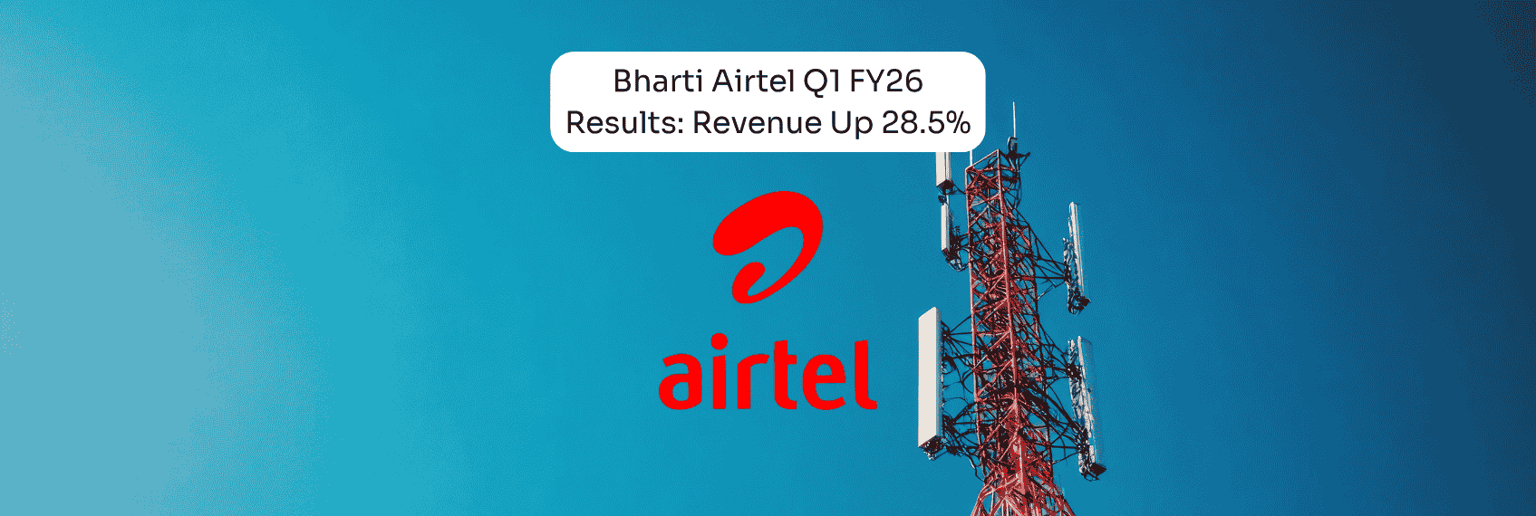 Bharti Airtel Revenue Up 28.5%