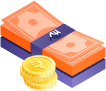 Place trades using cash or collateral