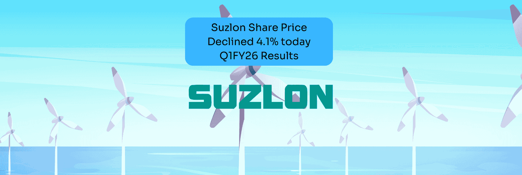 Suzlon Share Price Declined 4.1% today