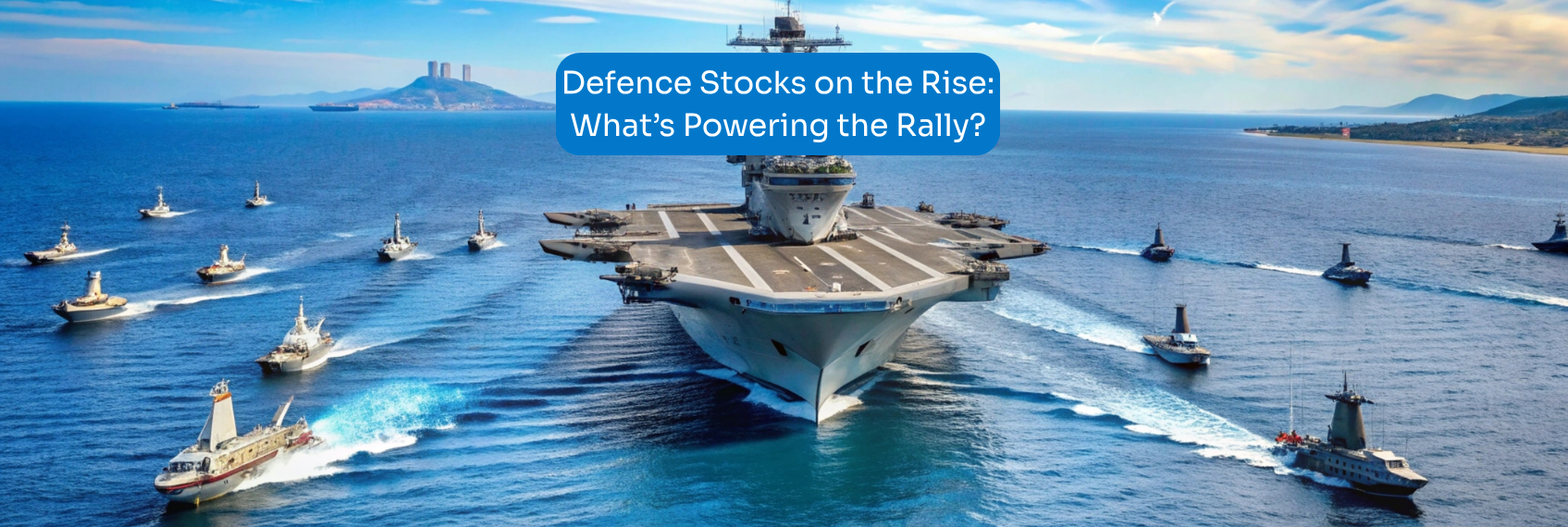 Defence stocks on rise