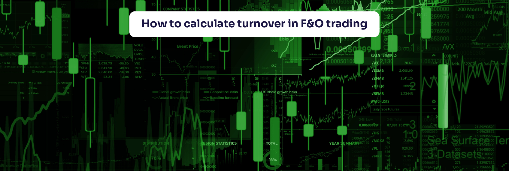 How to calculate turnover in F&O trading__