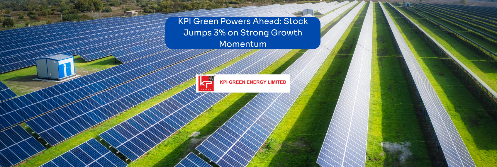 KPI Green Powers Ahead Stock Jumps 3% on Strong Growth Momentum