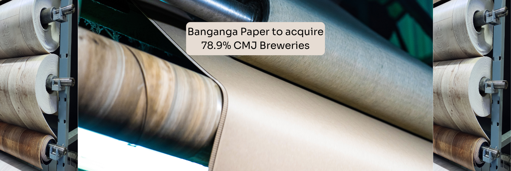 Banganga Paper to acquire 78.9% CMJ Breweries