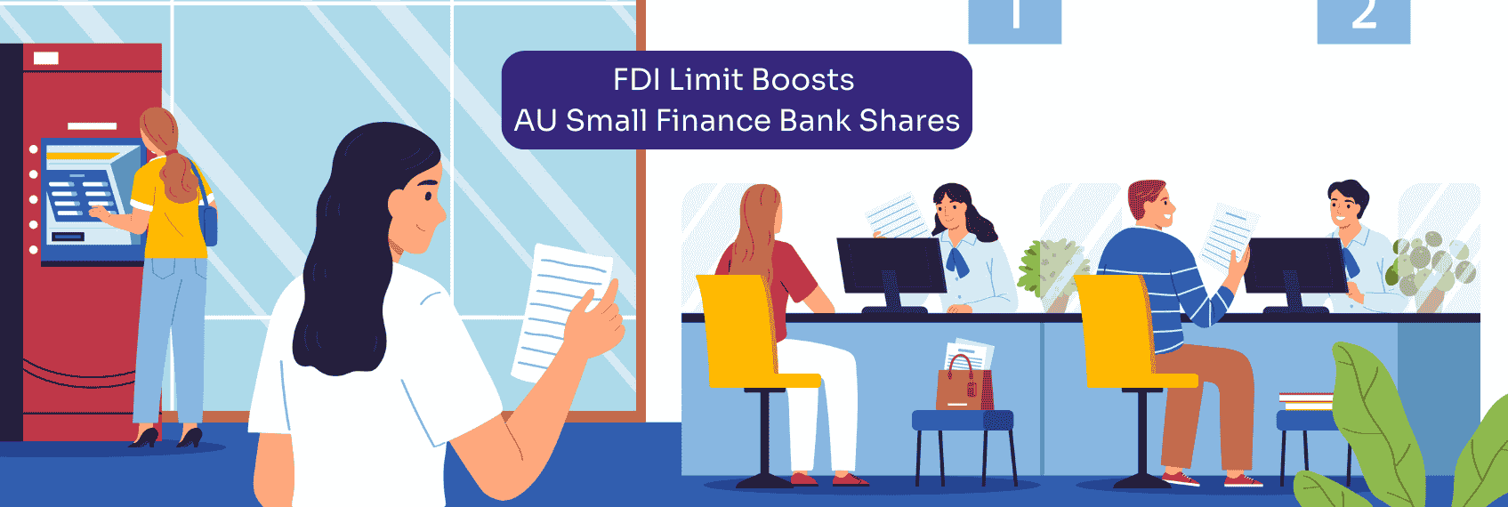 FDI Limit Boosts AU Bank Shares