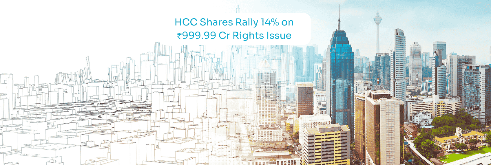 HCC Shares Rally 14% on ₹999.99 Cr Rights Issue