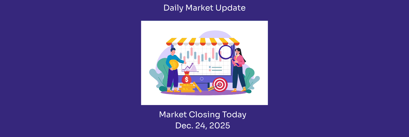 Market Closing Today - Dec 24, 2025