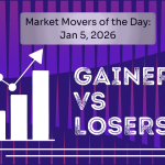 Gainers Vs Losers Market Movers of the Day Jan 5, 2026