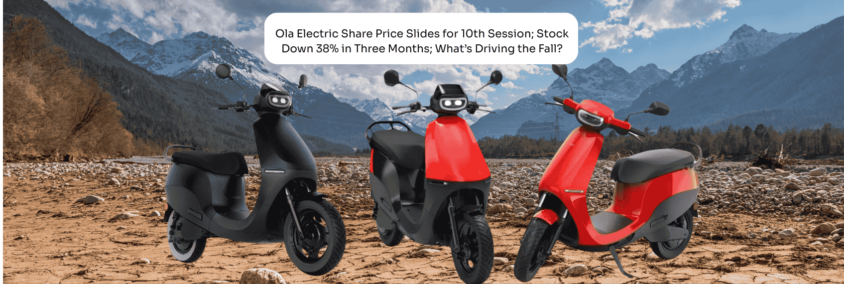 Ola Electric Share Price Slides for 10th Session; Stock Down 38% in Three Months; What’s Driving the Fall