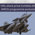 HAL share price tumbles after AMCA programme exclusion