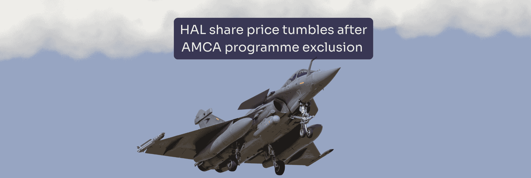 HAL share price tumbles after AMCA programme exclusion