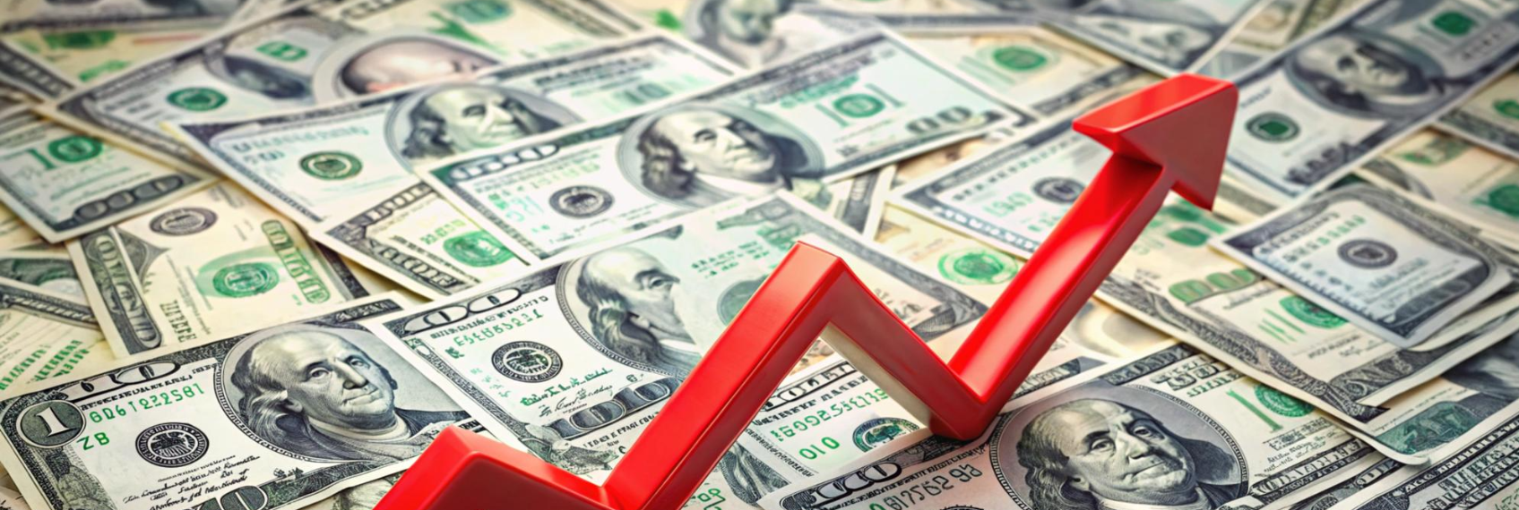 Indian rupee currency notes placed against a US dollar bill symbolizing rupee depreciation and forex market pressure amid rising oil prices