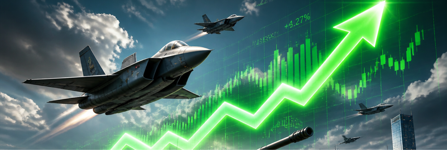 Indian defence stocks rally after record defence production and export growth in FY26.