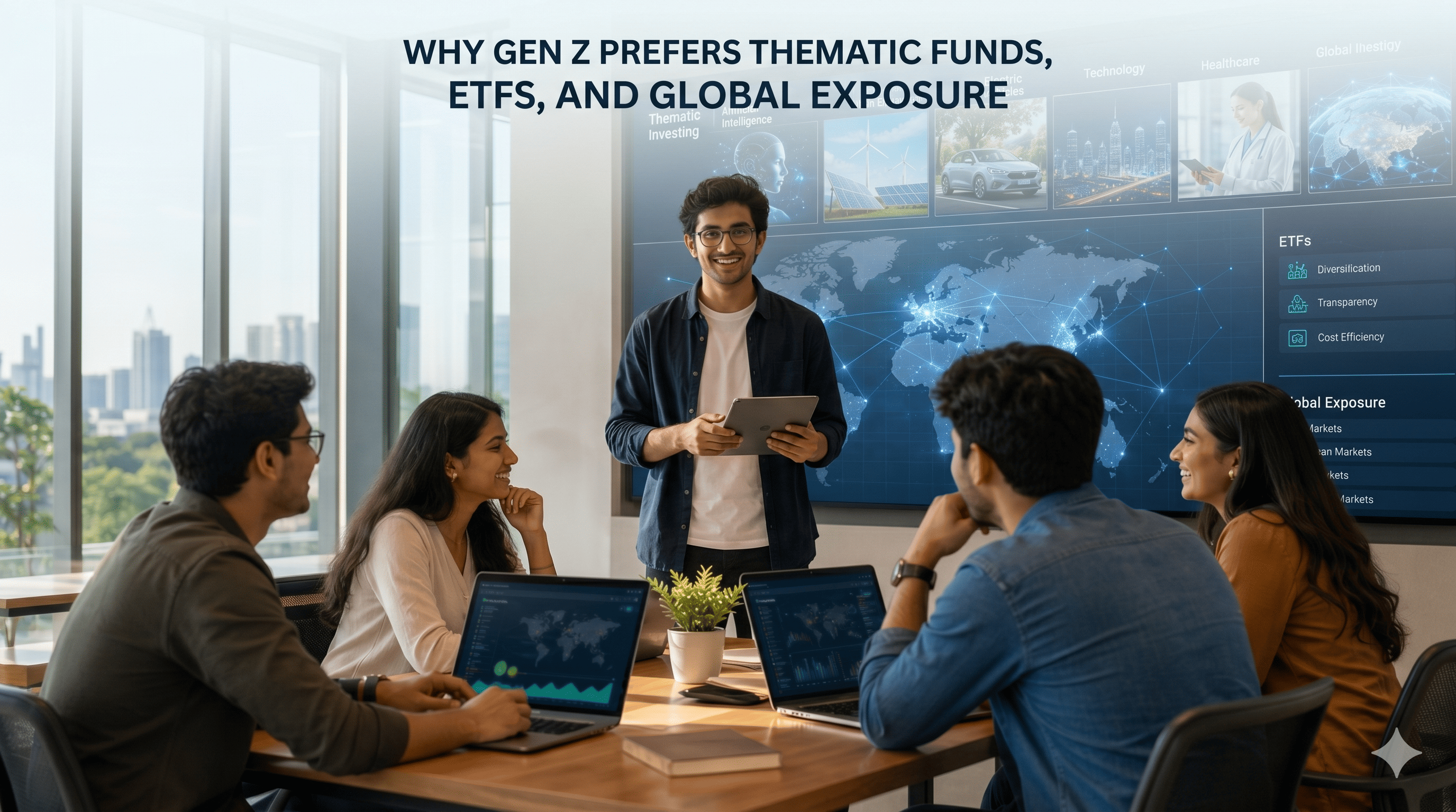 Why Gen Z prefers thematic funds, ETFs, and global exposure
