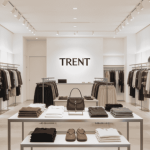 Trent and Zudio retail stores highlighting the company's Q1 FY27 revenue update, retail expansion, and sharp decline in share price after earnings.