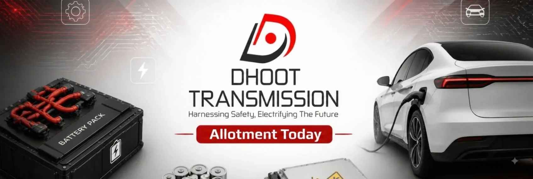 Dhoot Transmission IPO allotment status on BSE, NSE and KFin Technologies.