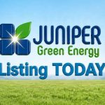 Juniper Green Energy shares list at nearly 9% premium on debut. (3)