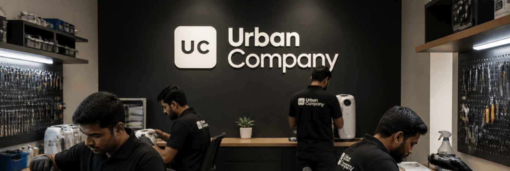 Urban Company shares rally following Q1FY27 earnings announcement.