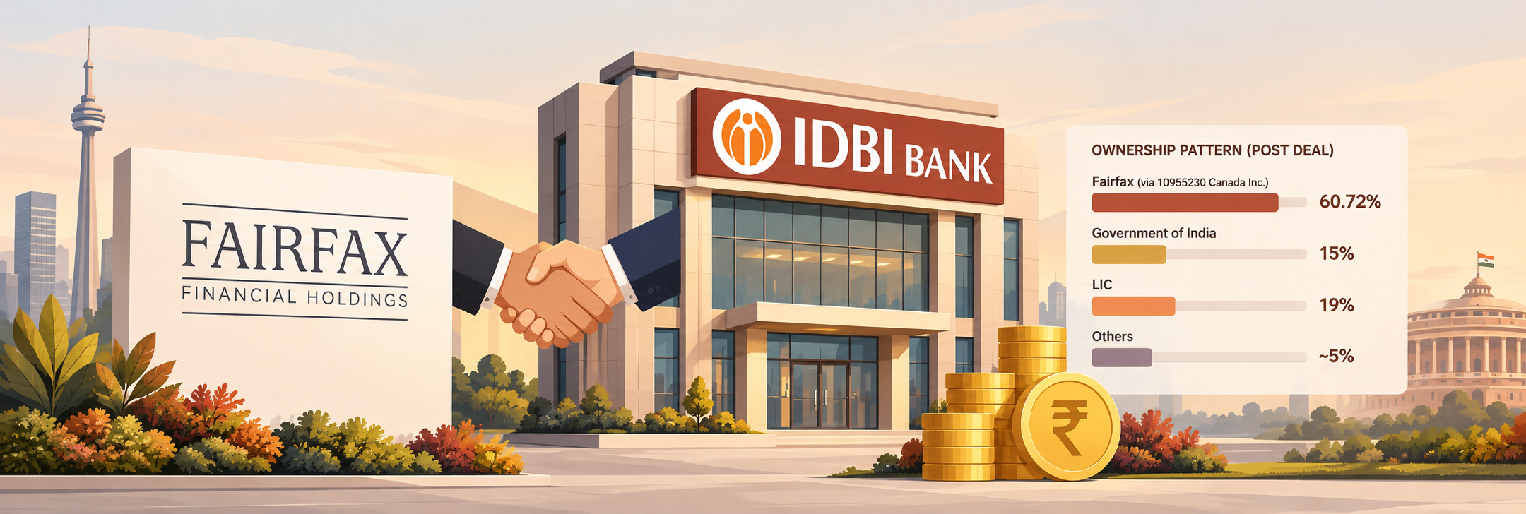 Fairfax–IDBI Bank Deal: Cabinet Clears 60.72% Stake Sale