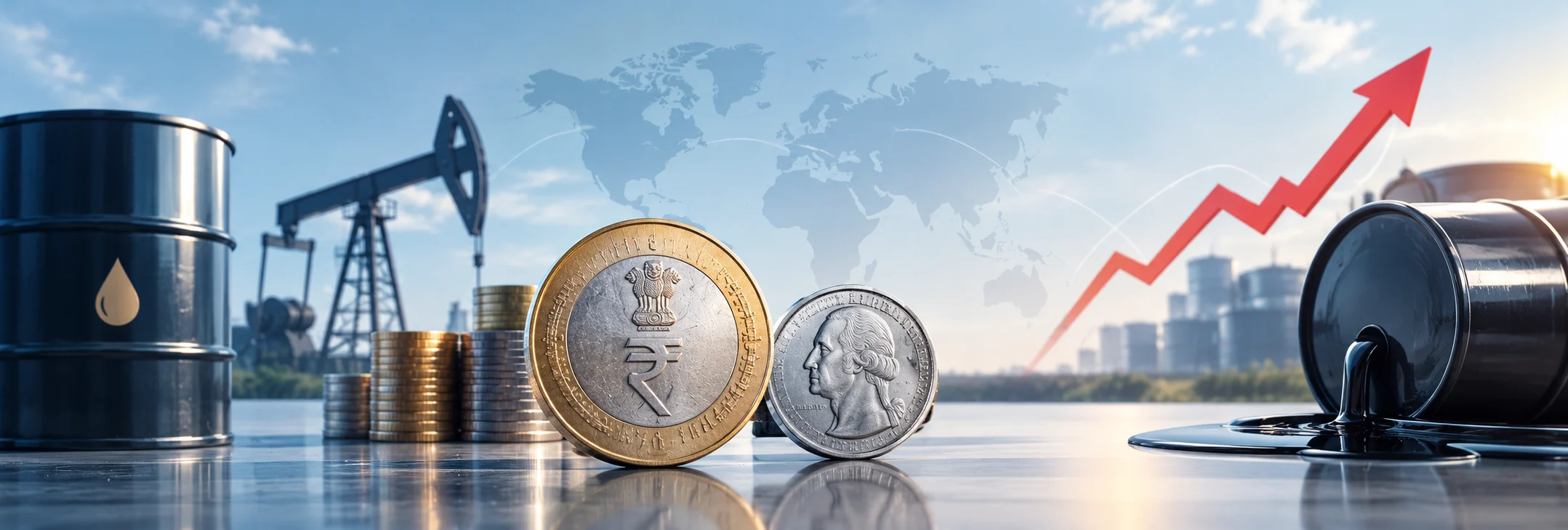 Rupee Dips to 95.19 Against Dollar on Rising Oil Prices